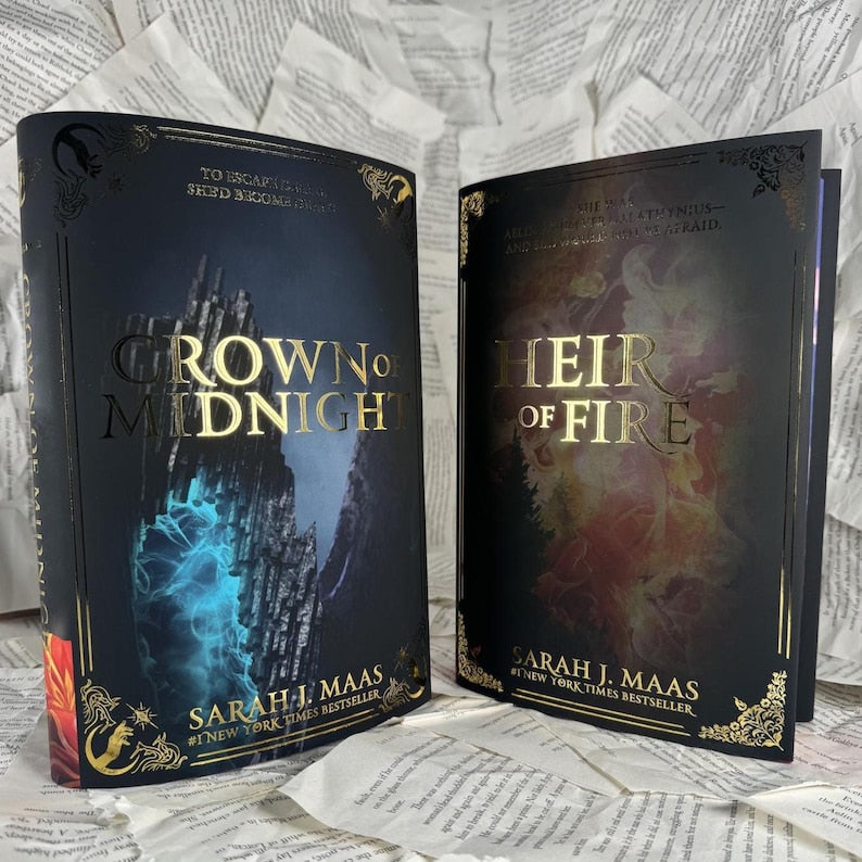 TOG LEGACY (Locations Dust Jackets) by Sarah J. Maas - Throne of Glass Special Edition Box Set