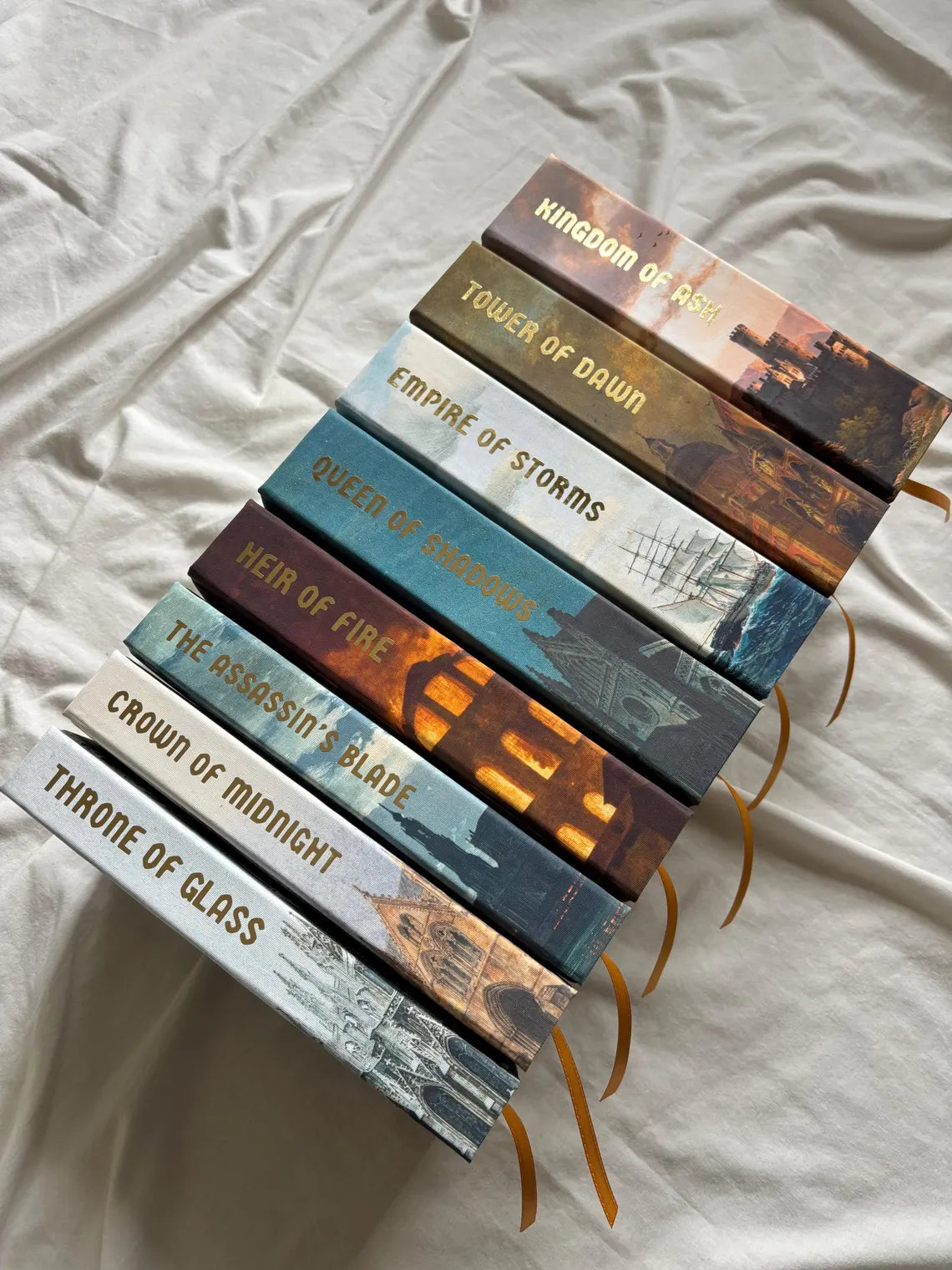Throne of Glass by Sarah J Maas Special Edition Rebind Hardcover Full Set