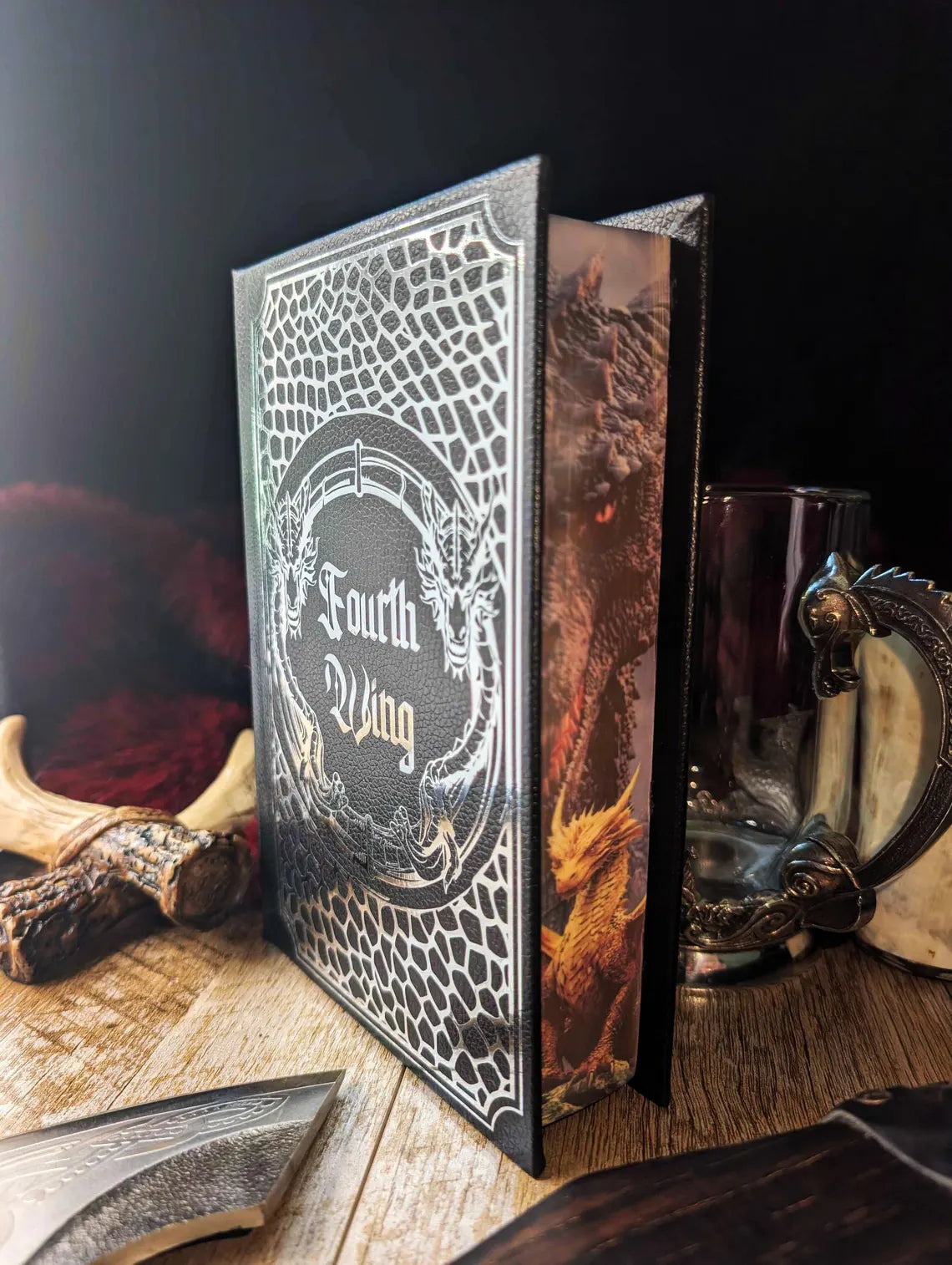 Empyrean Full Set – Sprayed Edge Edition | Custom Rebound Hardcover | Handmade Collector’s Edition