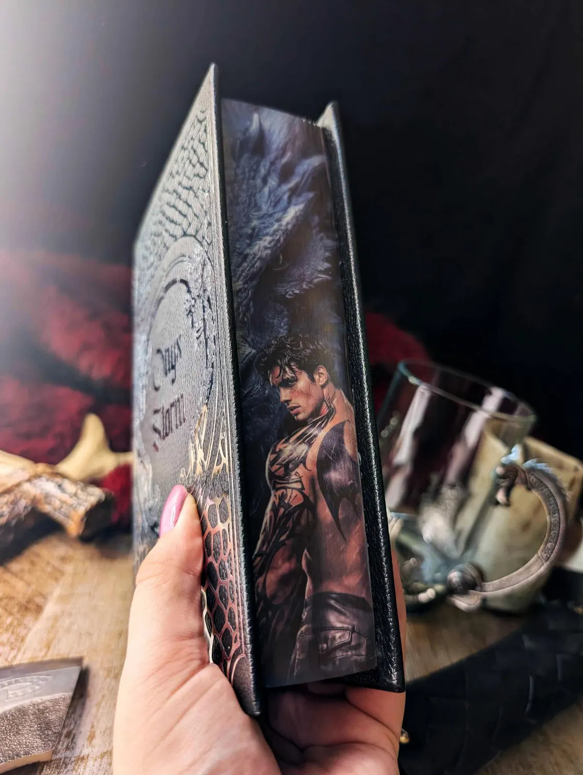 Empyrean Full Set – Sprayed Edge Edition | Custom Rebound Hardcover | Handmade Collector’s Edition