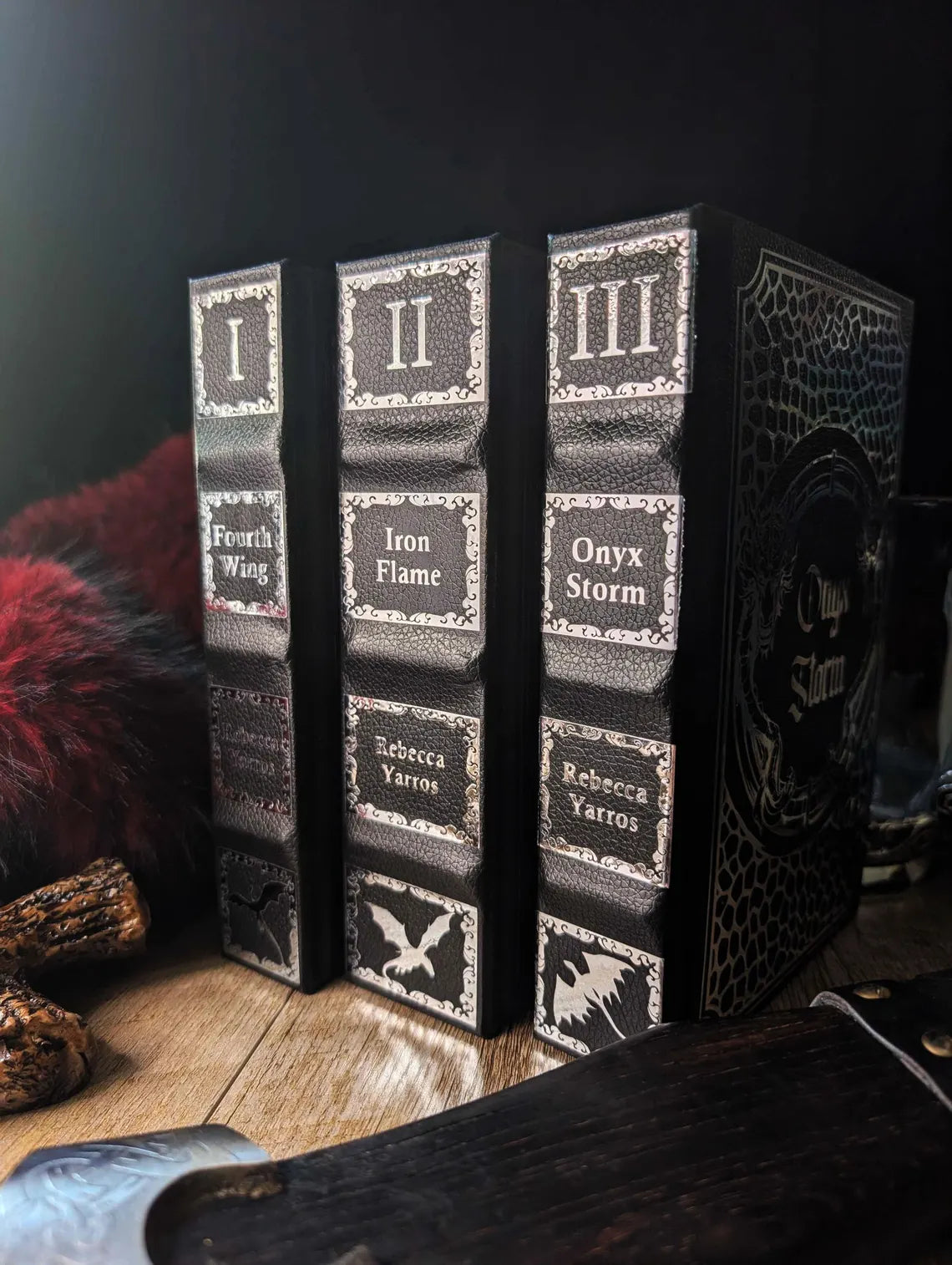 Empyrean Full Set – Sprayed Edge Edition | Custom Rebound Hardcover | Handmade Collector’s Edition